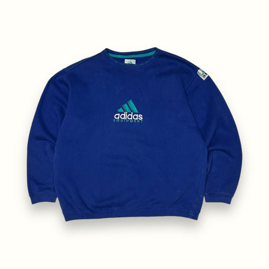 Vintage 90s Adidas equipment sweatshirt (M)