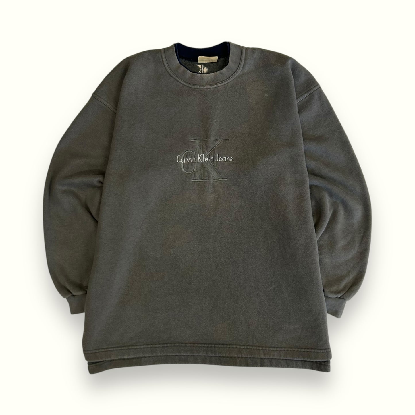Vintage Calvin Klein Jeans spell out sweatshirt (XXL)