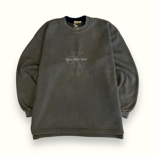 Vintage Calvin Klein Jeans spell out sweatshirt (XXL)