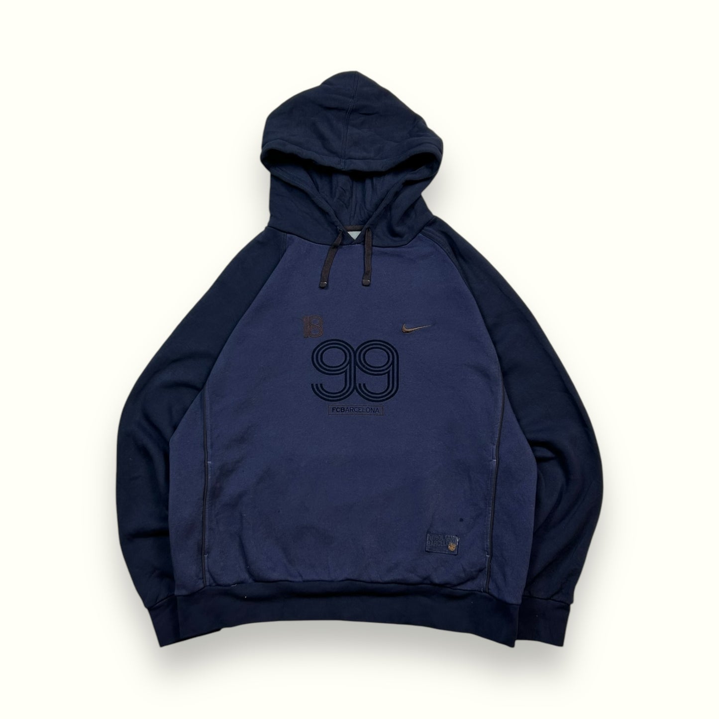 Vintage Nike Barcelona football hoodie (XL)