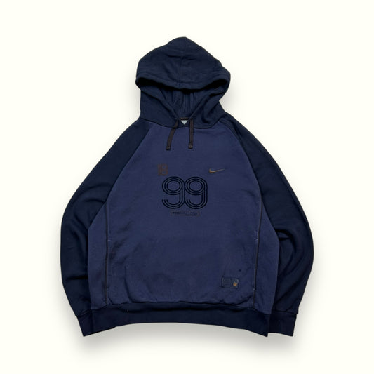 Vintage Nike Barcelona football hoodie (XL)