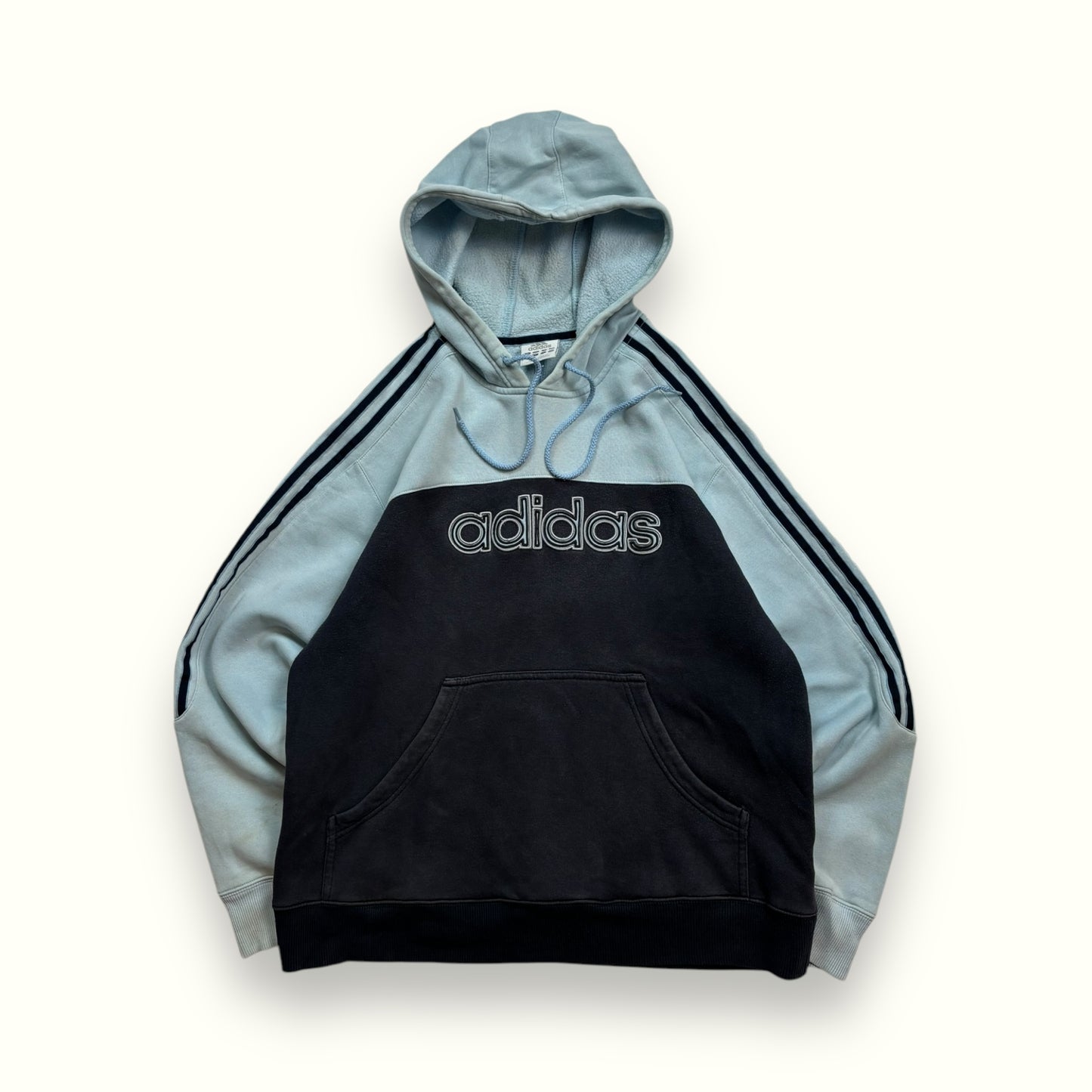 Vintage Adidas spell out hoodie (M)