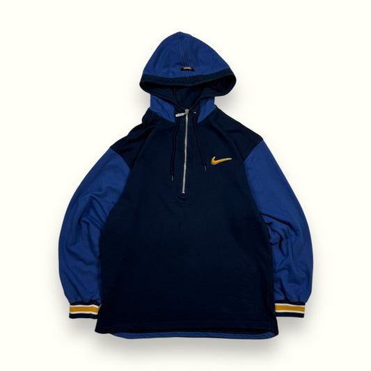 Vintage 90s Nike quarter zip hoodie (M)