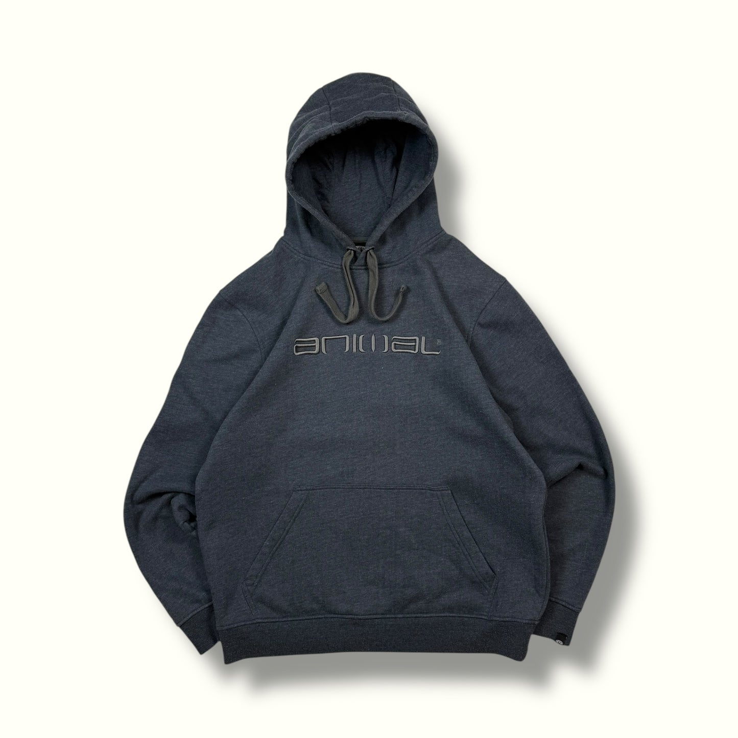 Animal spell out hoodie (L)