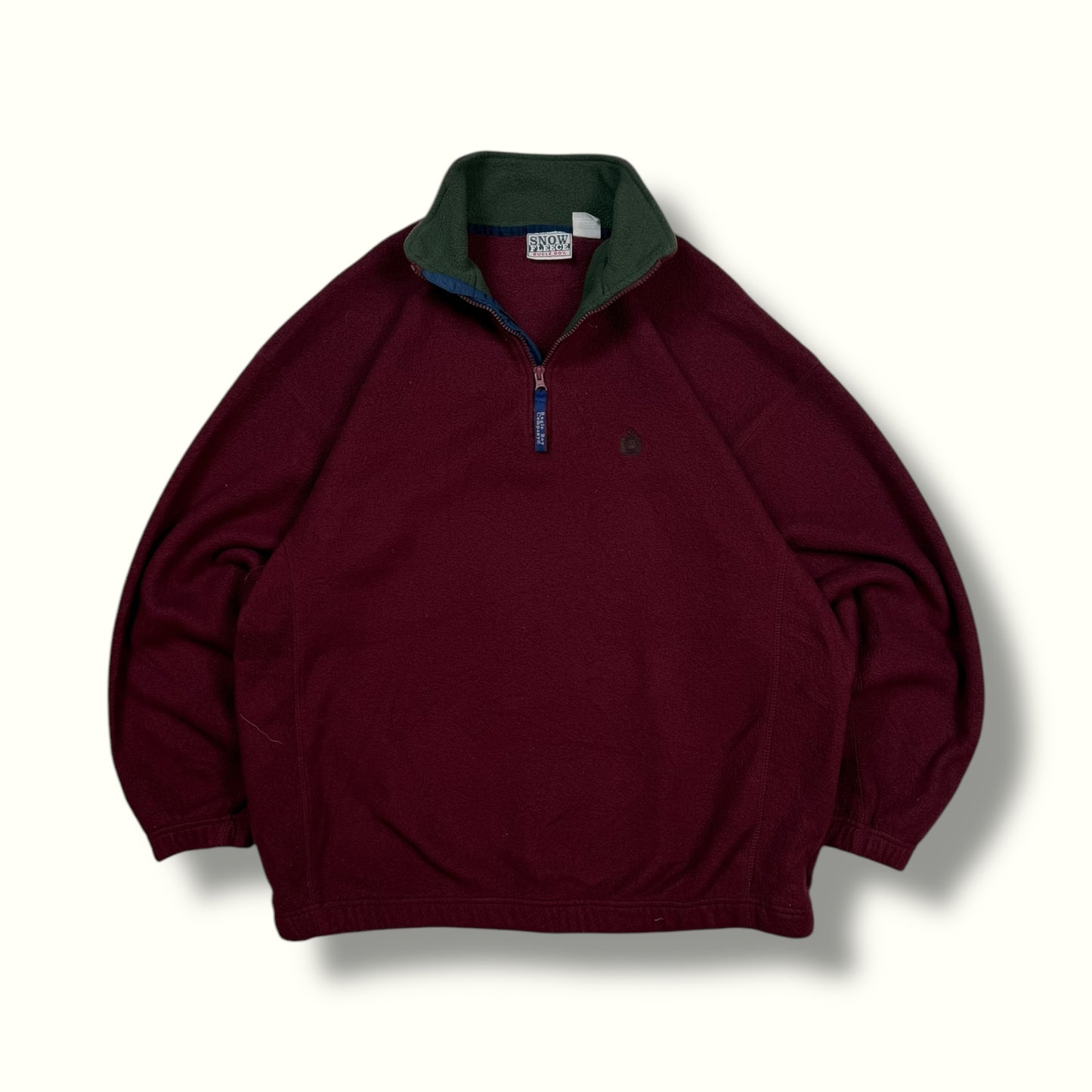 Vintage Bugle Boy quarter zip snow fleece (L)