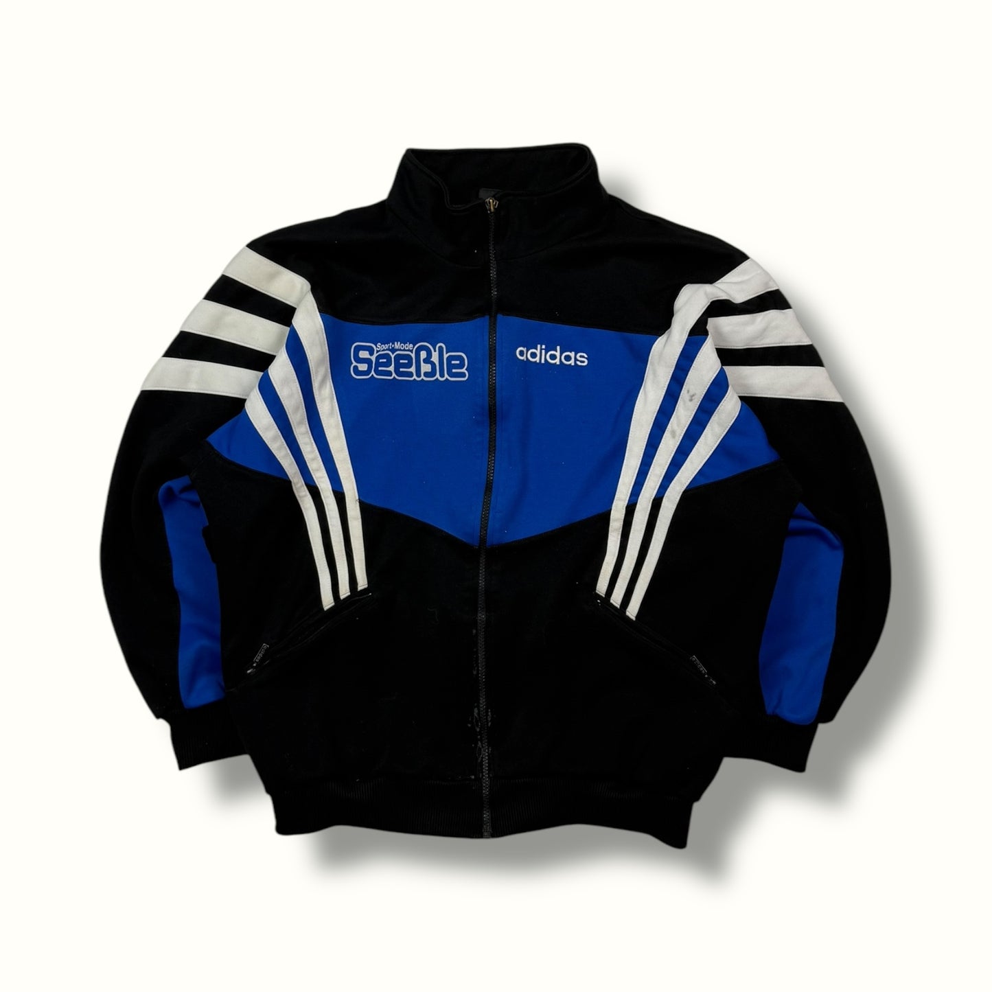 Vintage 90s Adidas sport track jacket (M)