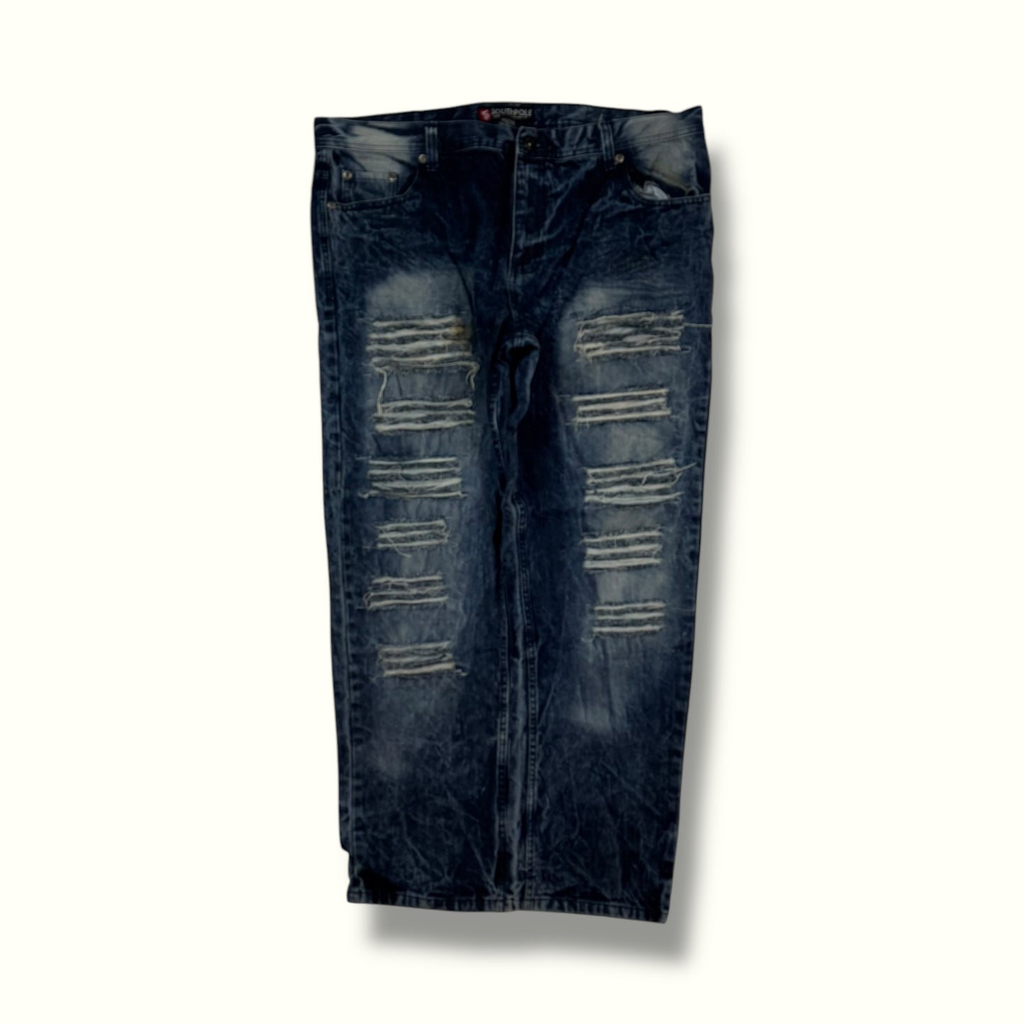 Vintage South Pole ripped baggy jeans (W40)