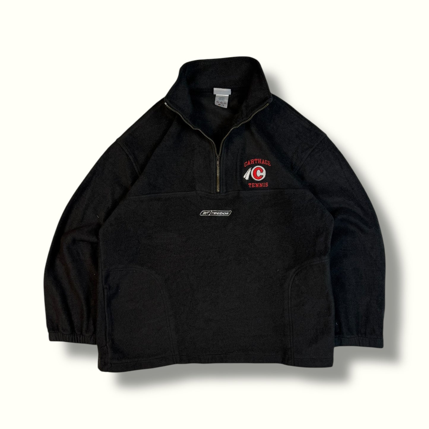 Vintage Reebok quarter zip fleece (XL)