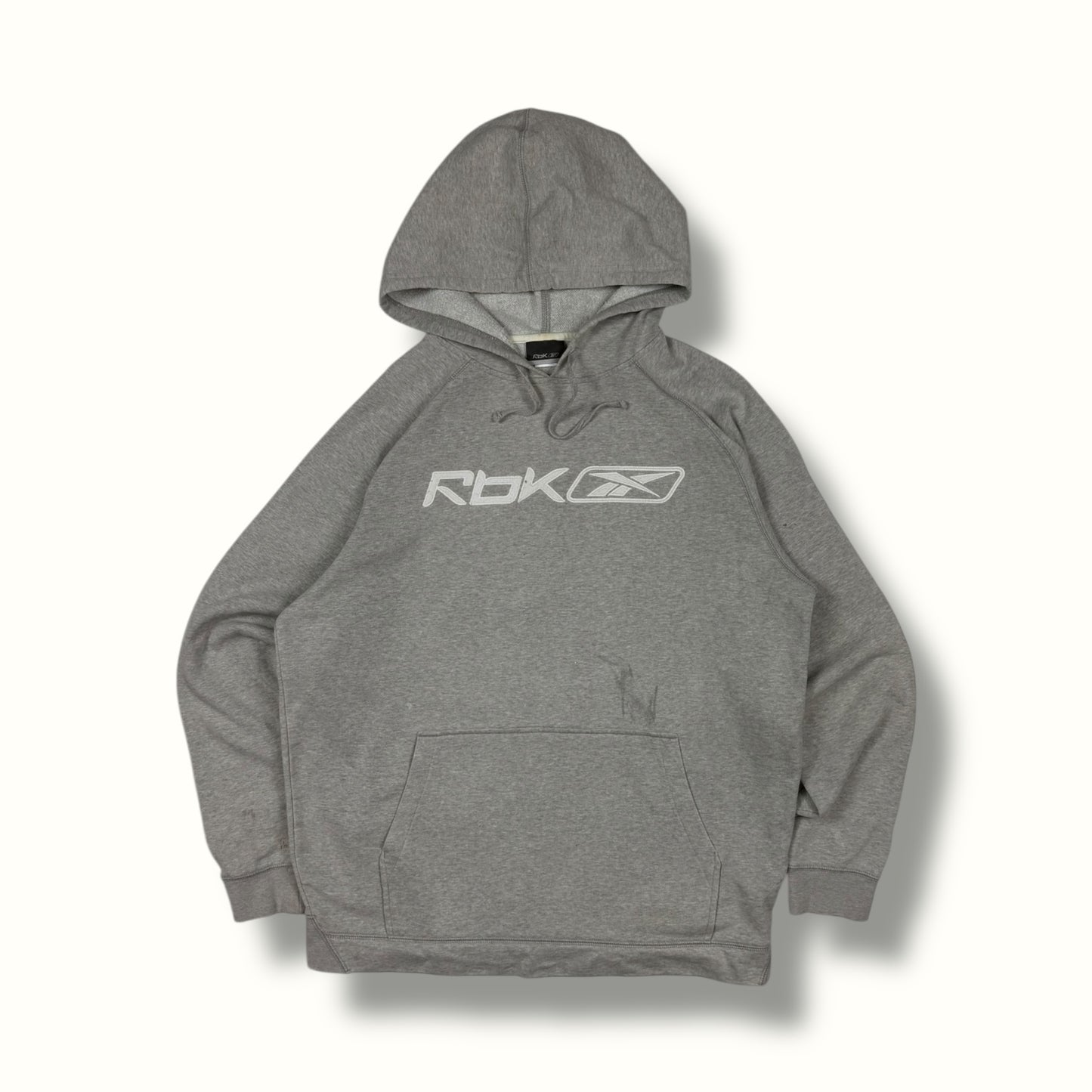Vintage Reebok spell out hoodie (L)