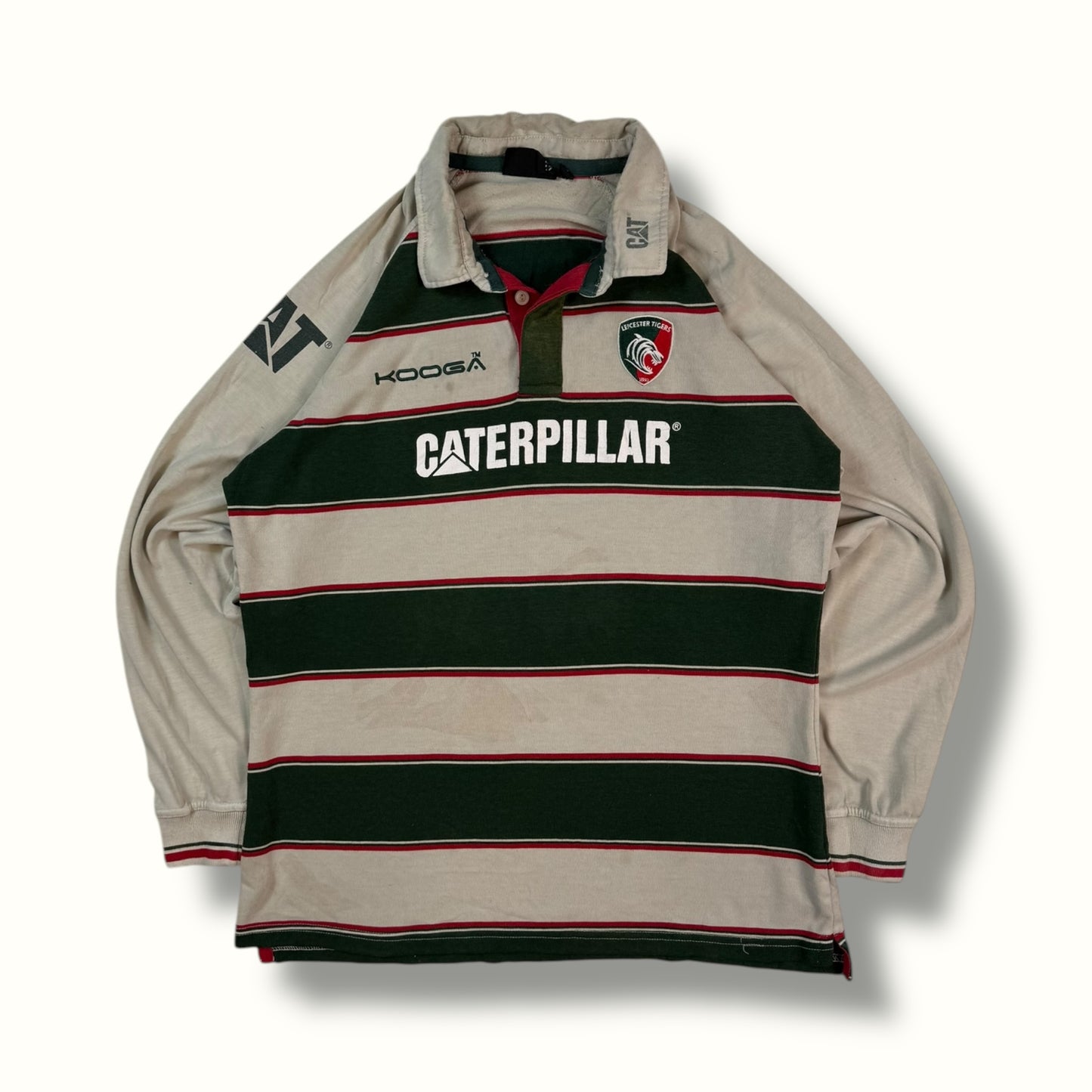 Leicester Tigers 2015/16 Kooga rugby shirt (L)