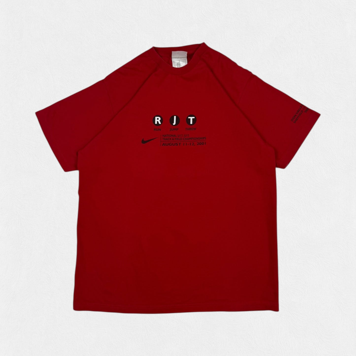 Vintage Nike track & field 2001 graphic tee (L)