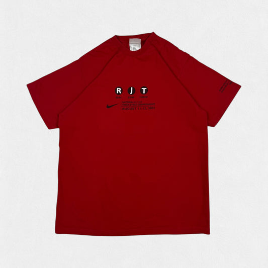 Vintage Nike track & field 2001 graphic tee (L)