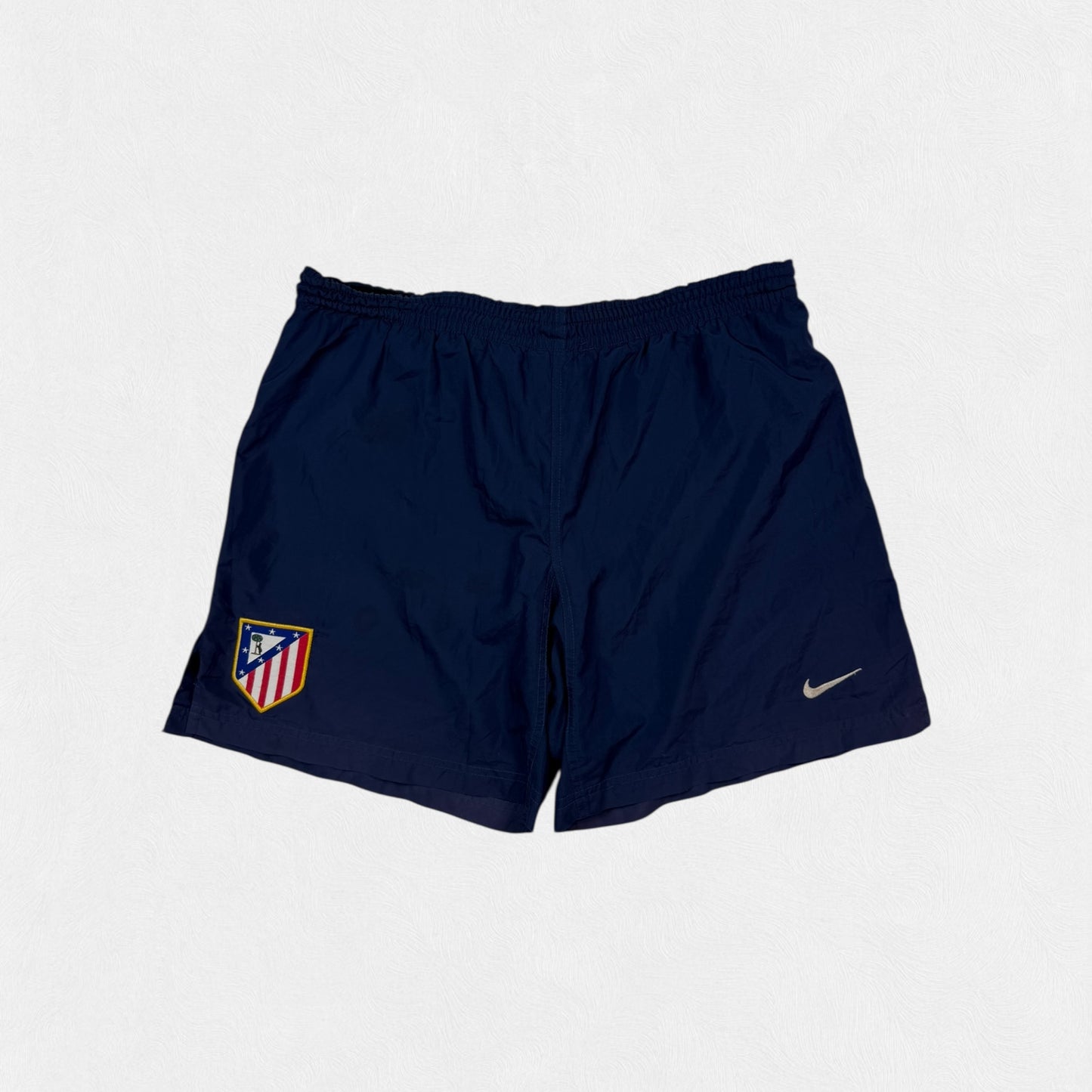 Vintage Atletico Madrid 2003/04 Nike home football shorts (M)