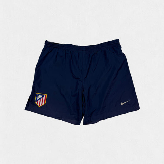 Vintage Atletico Madrid 2003/04 Nike home football shorts (M)