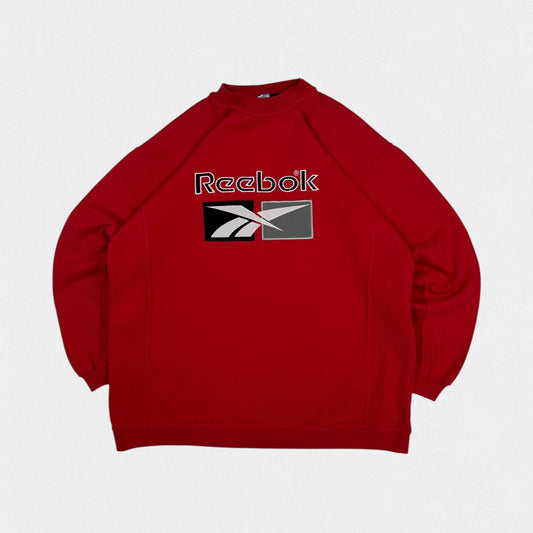 Vintage Reebok spell out sweatshirt (L)