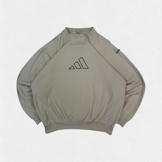 Vintage 90s Adidas centre logo sweatshirt (L)
