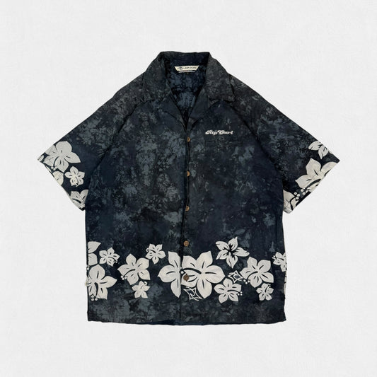 Vintage Rip curl short sleeve floral shirt (S)