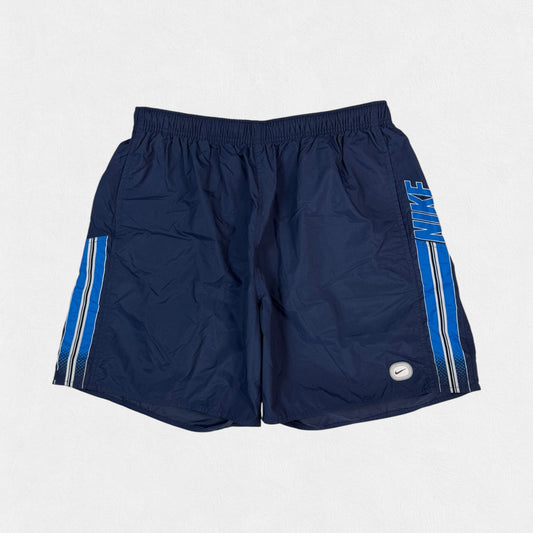 Vintage Nike spell out sport shorts (L)