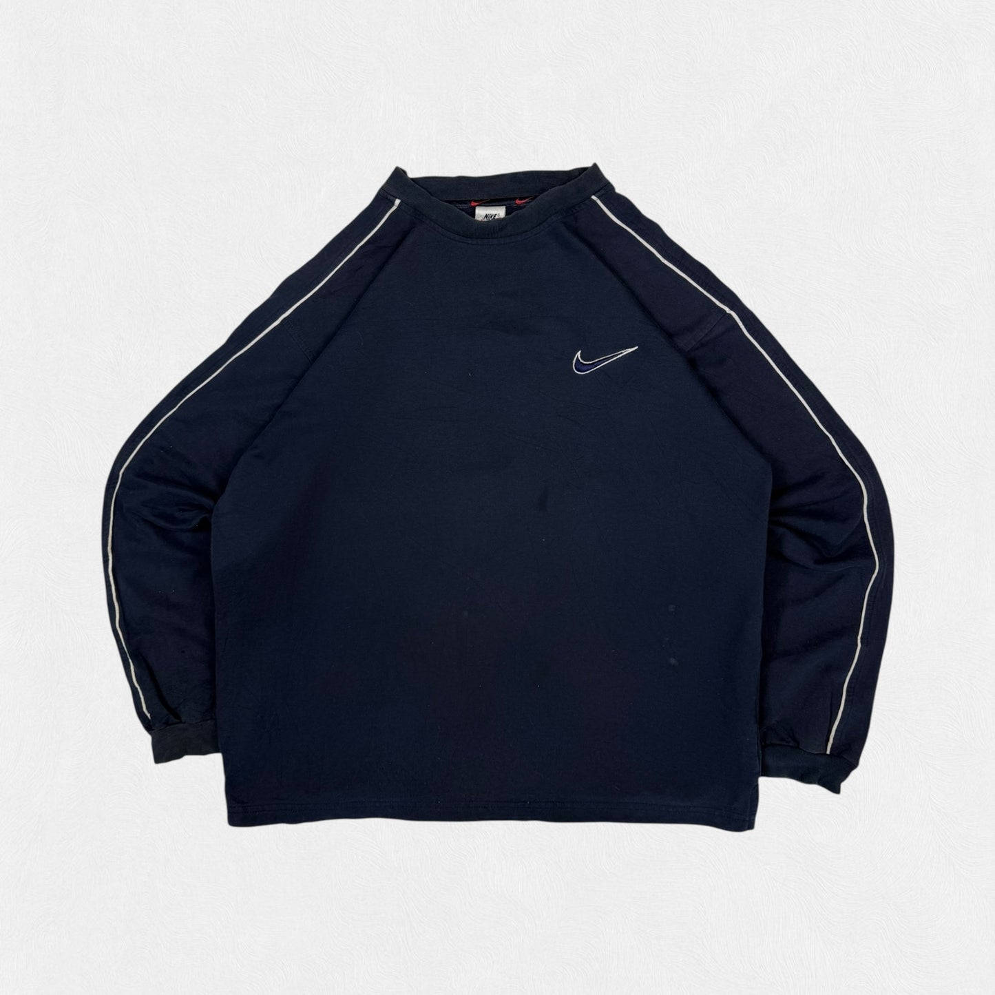 Vintage 90s Nike mini swoosh sweatshirt (XXL)