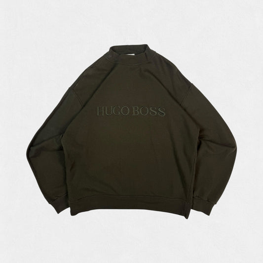 Vintage 90s Hugo Boss spell out sweatshirt (L)