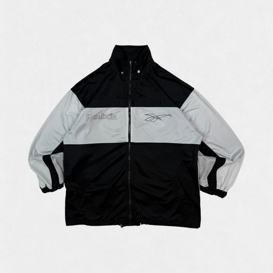 Vintage 90s Reebok colour block track jacket (XL)