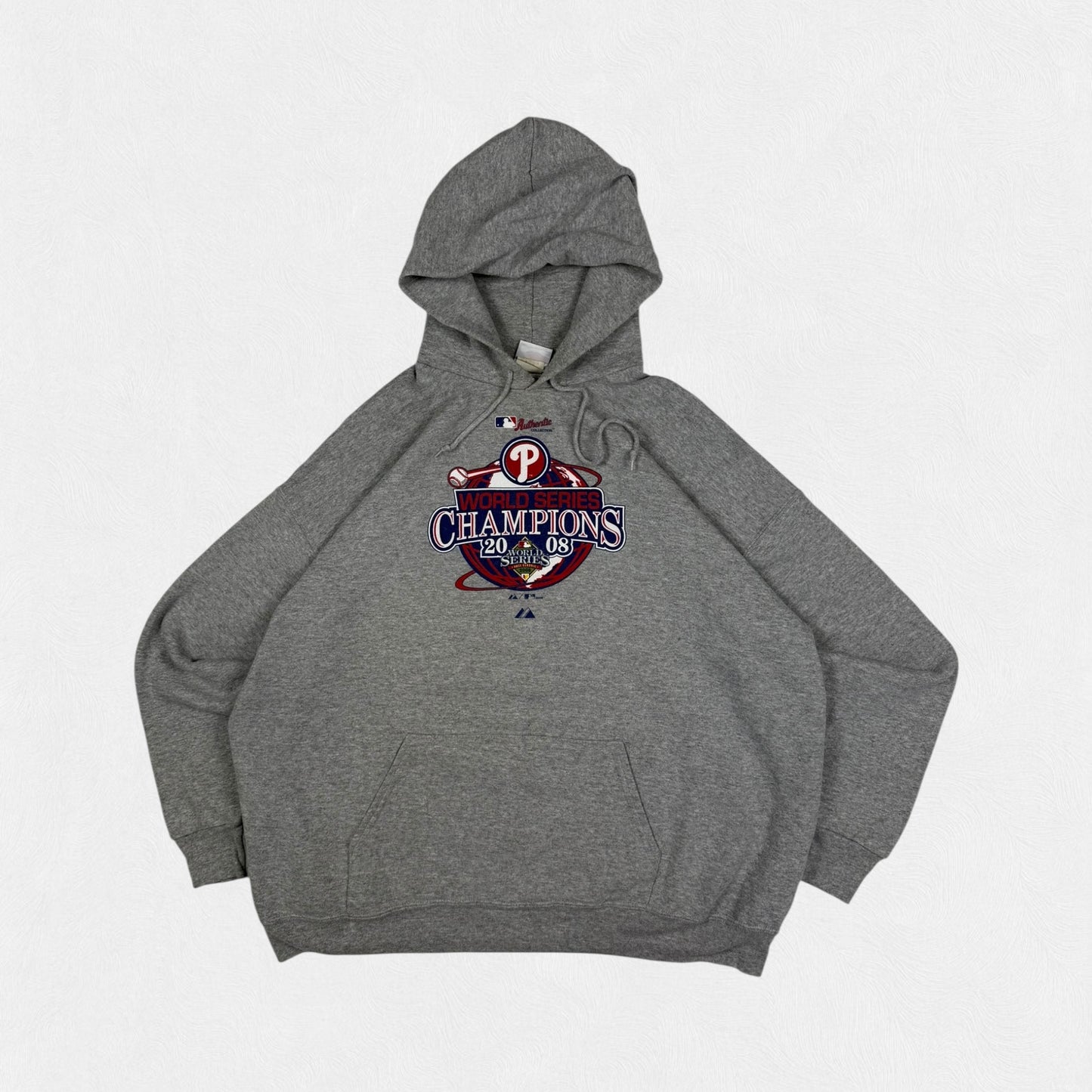 Vintage Philadelphia Phillies MLB world series 2008 graphic hoodie (XXL)