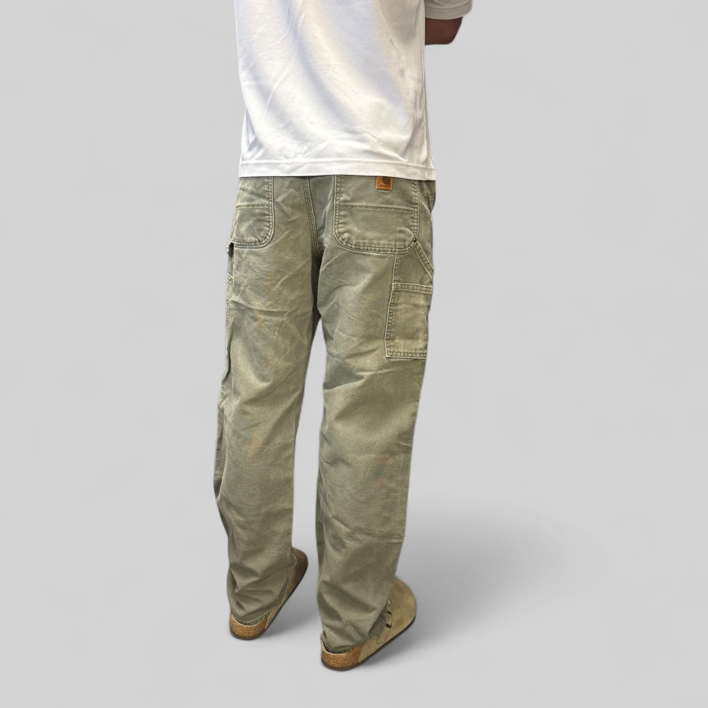 Vintage Carhartt baggy double knee carpenter pants (W34)