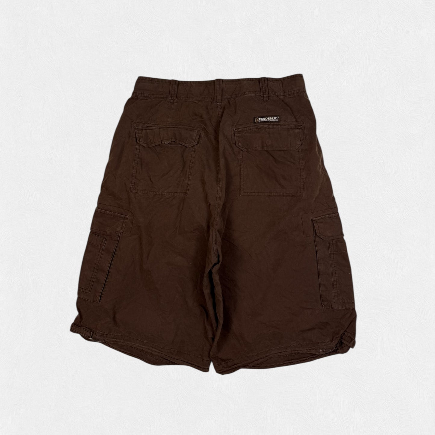 Vintage Y2K Ecko Unltd baggy cargo shorts (W36)