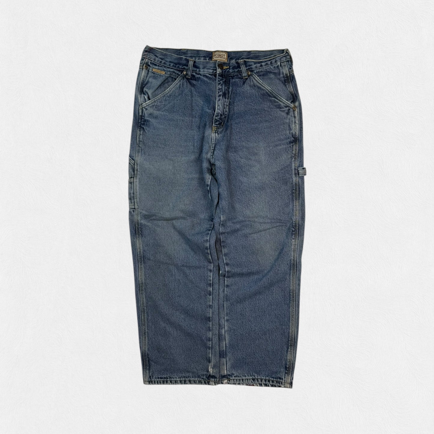 Baggy fit fleece lined carpenter jeans (W34)