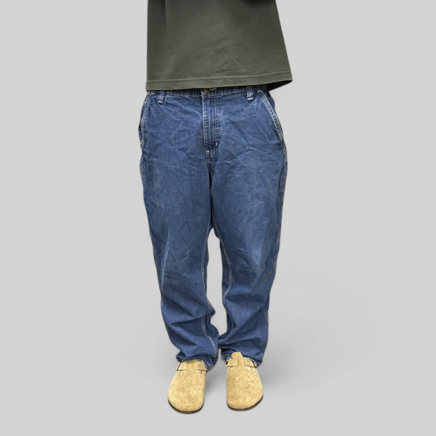 Carhartt FR baggy carpenter jeans (W36)