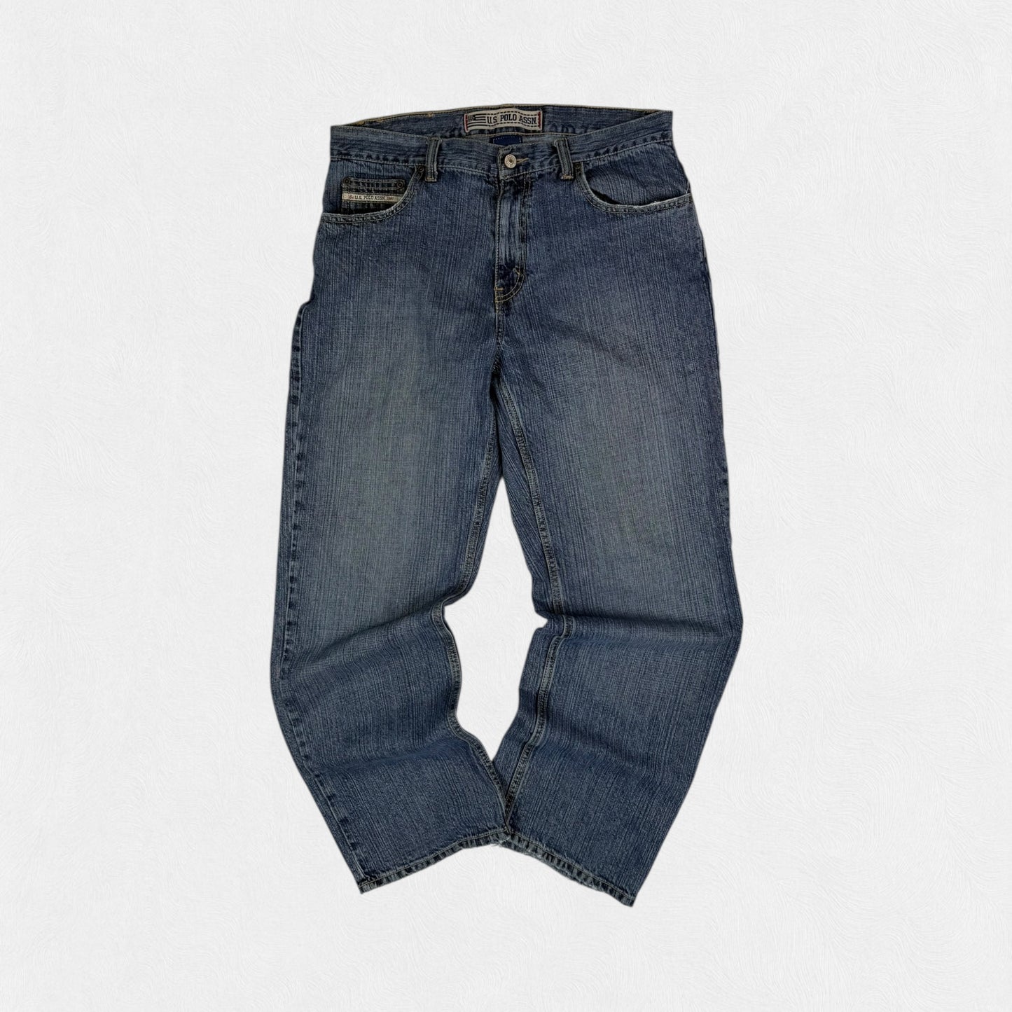 Vintage US polo ASSN baggy jeans (W32)