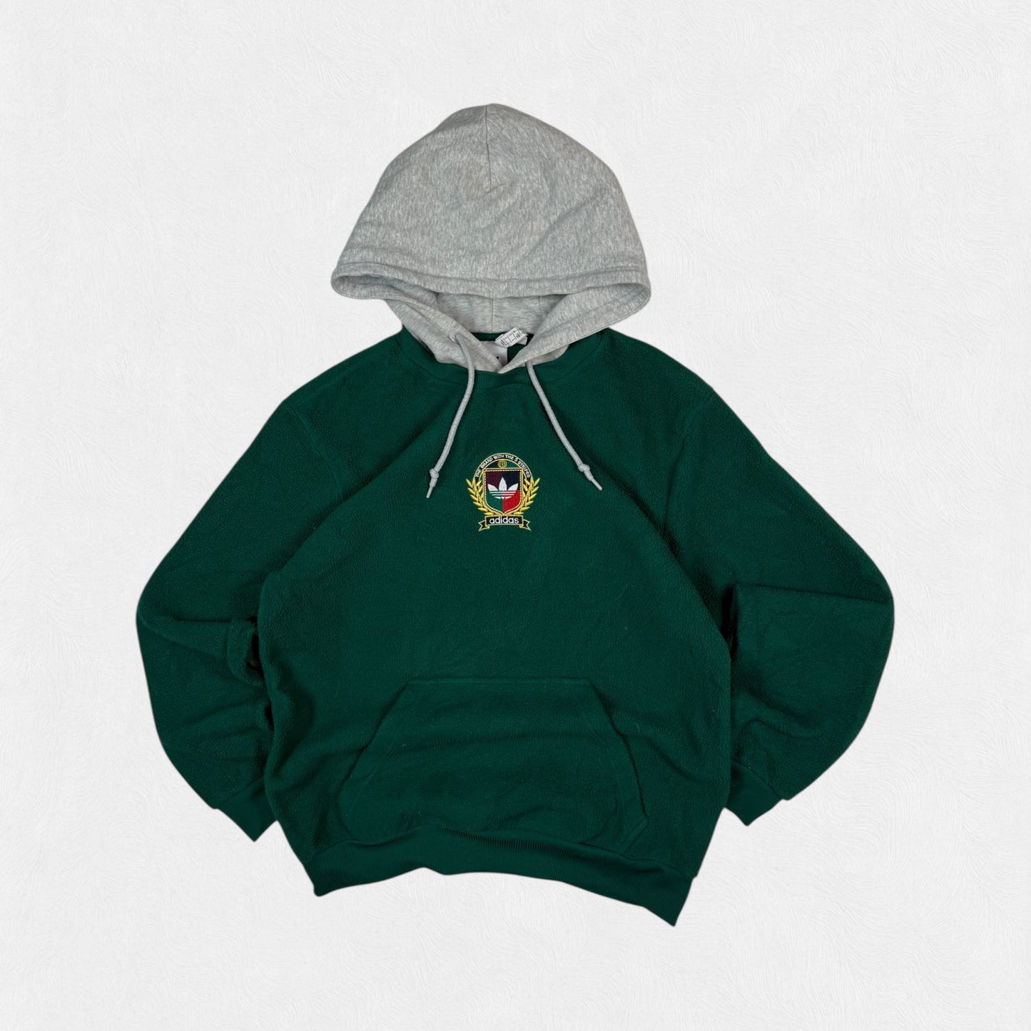 Adidas originals collegiate crest hoodie (S)