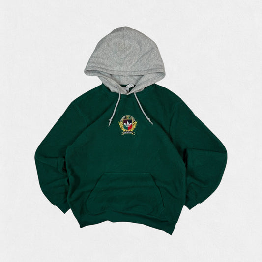 Adidas originals collegiate crest hoodie (S)