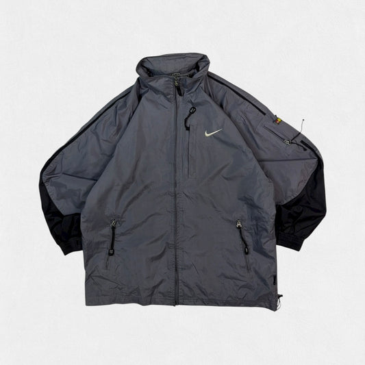 Vintage 90s Nike big swoosh rain jacket (L)