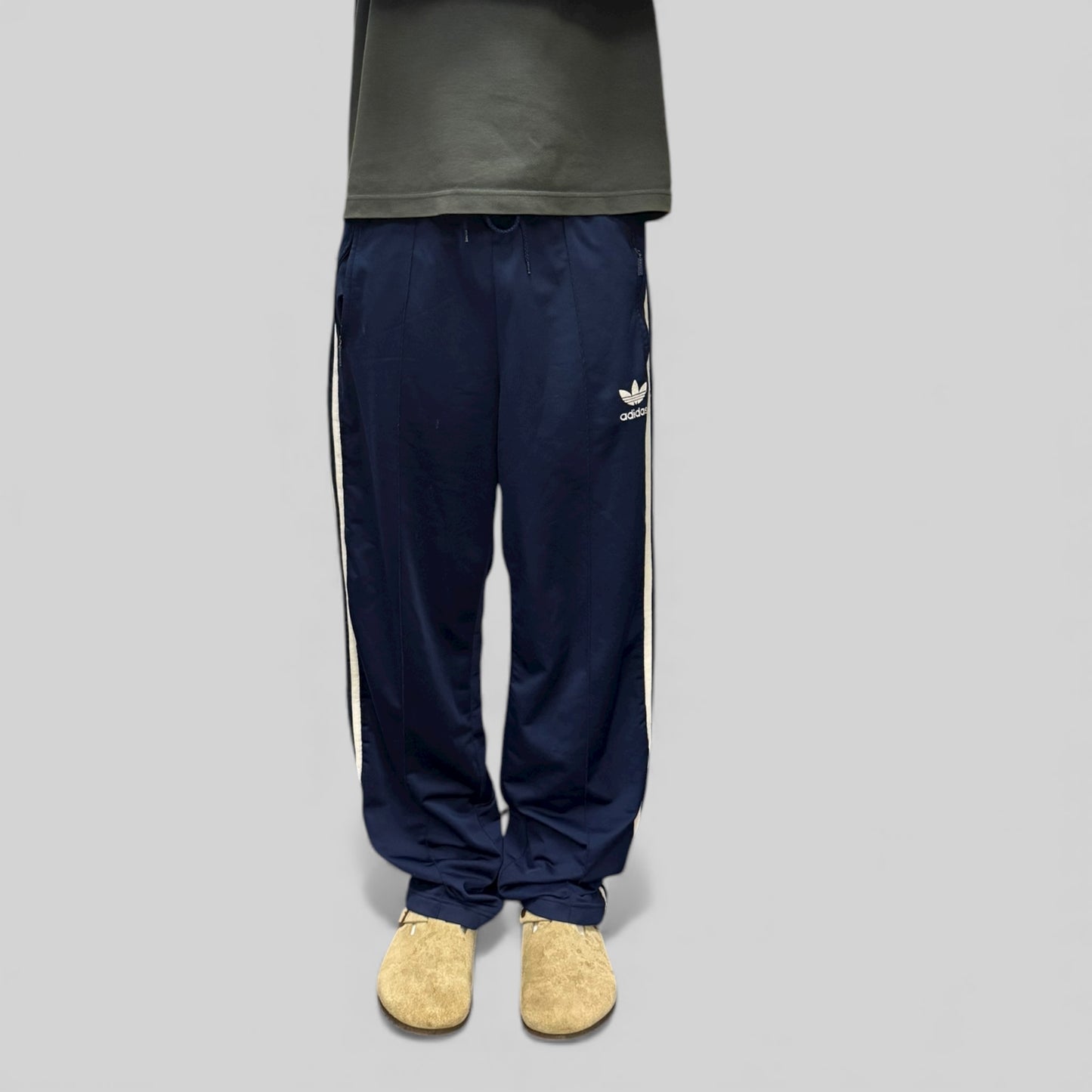 Vintage 90s Adidas originals baggy track pants (L)