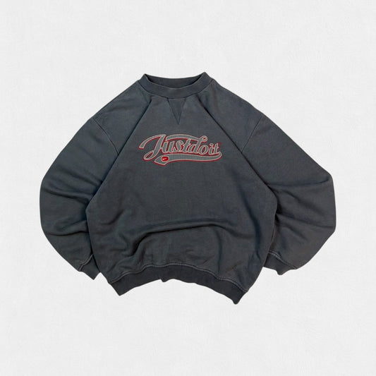 Vintage Nike just do it spell out sweatshirt (XS)