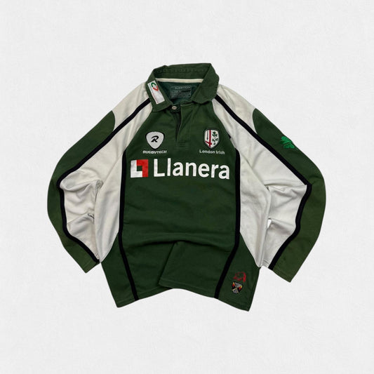 Vintage London Irish 2007/08 rugby union shirt (YL)