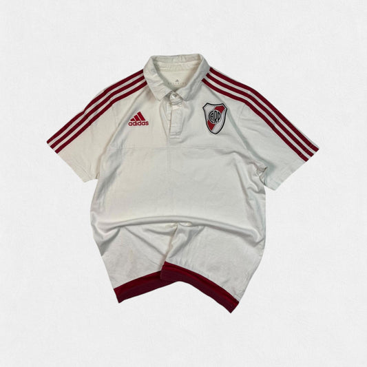 River Plate 2017/18 Adidas football polo shirt (M)
