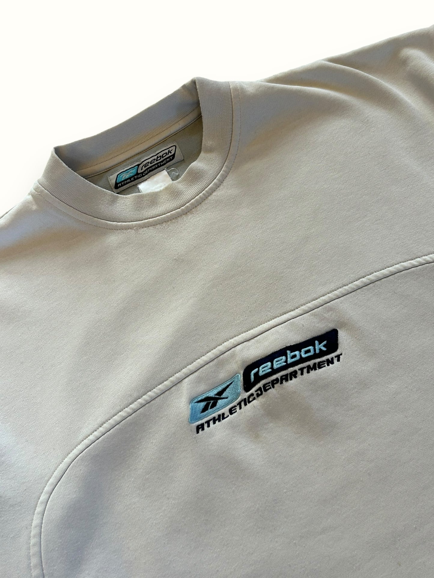 Vintage Reebok athletic dept spell out sweatshirt (L)