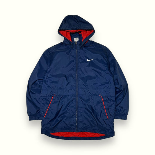 Vintage 90s Nike hooded jacket (S)