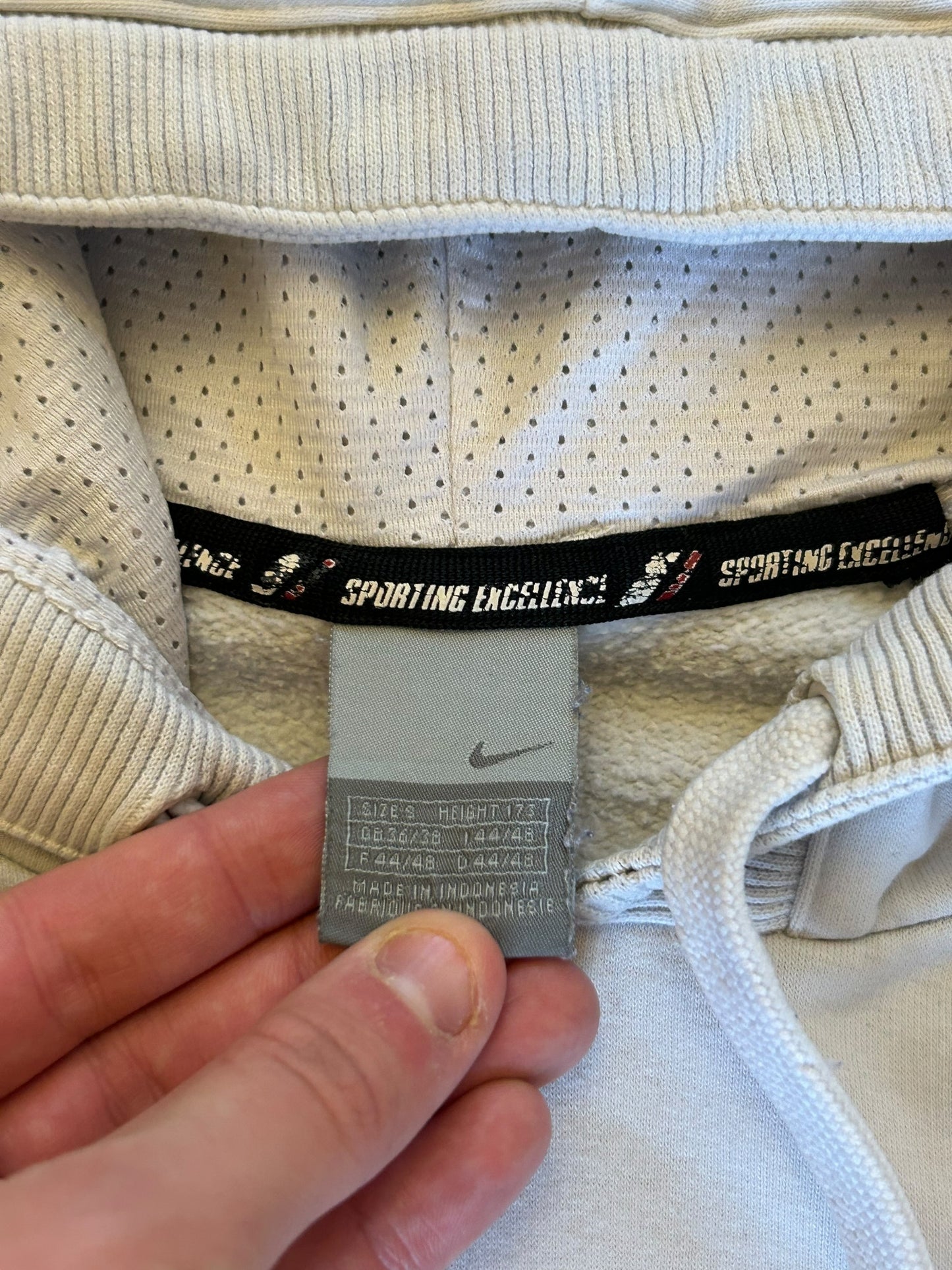 Vintage Nike spell out hoodie (S)