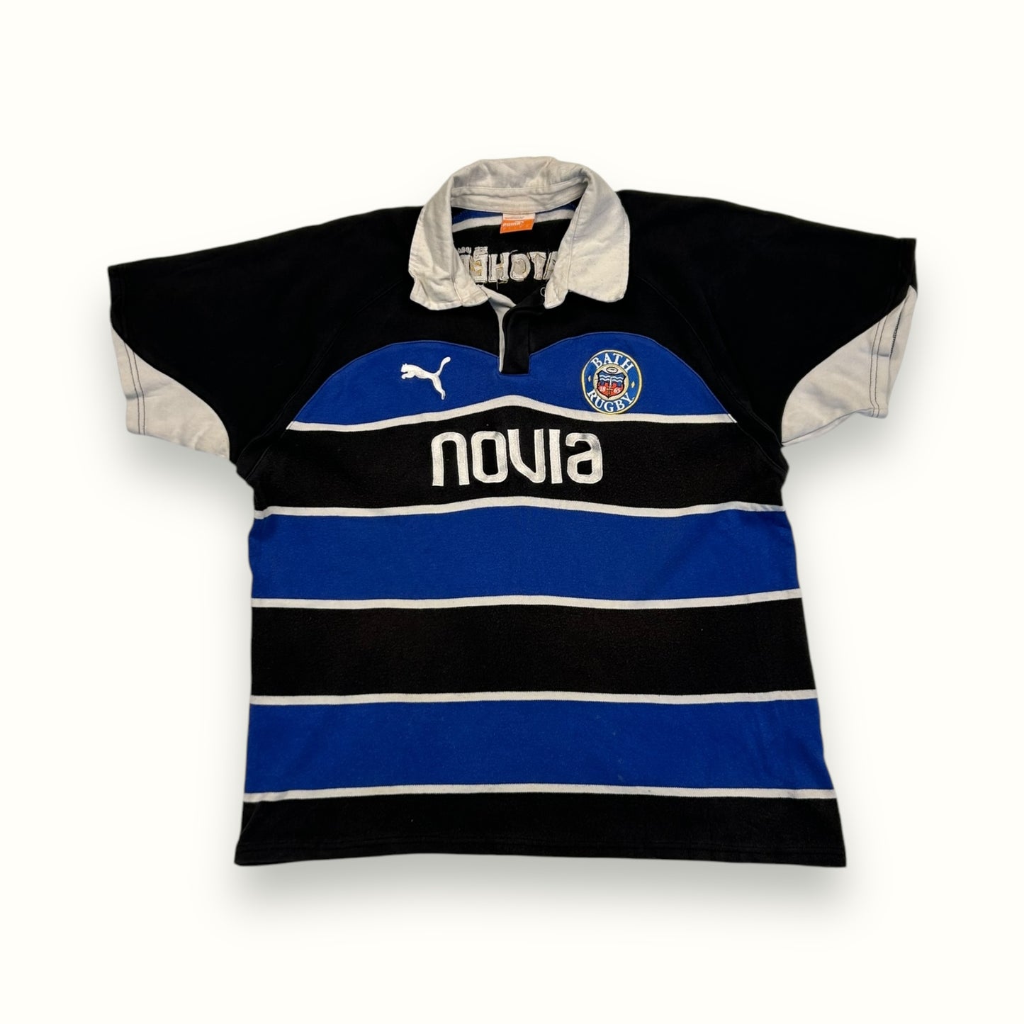 Bath 2011/12 Puma home rugby shirt (L)
