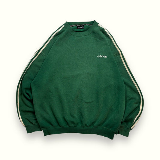 Vintage 90s Adidas spell out sweatshirt (XL)