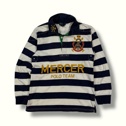 Polo Ralph Lauren Mercer striped rugby polo shirt (XXS)