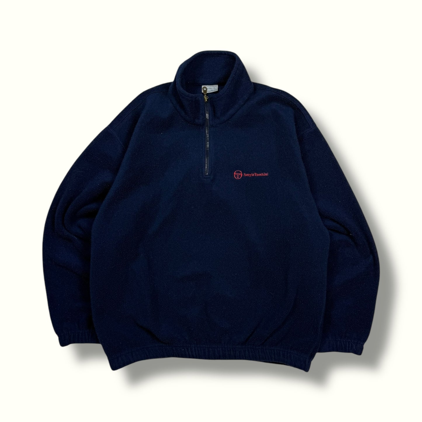 Vintage 90s Sergio Tacchini quarter zip fleece (L)