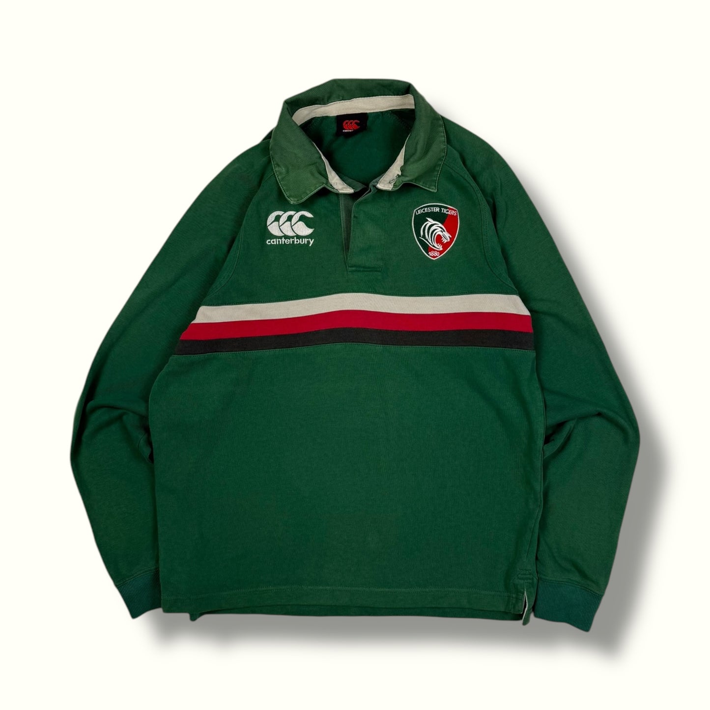 Leicester Tigers 2013/14 Canterbury rugby shirt (S)
