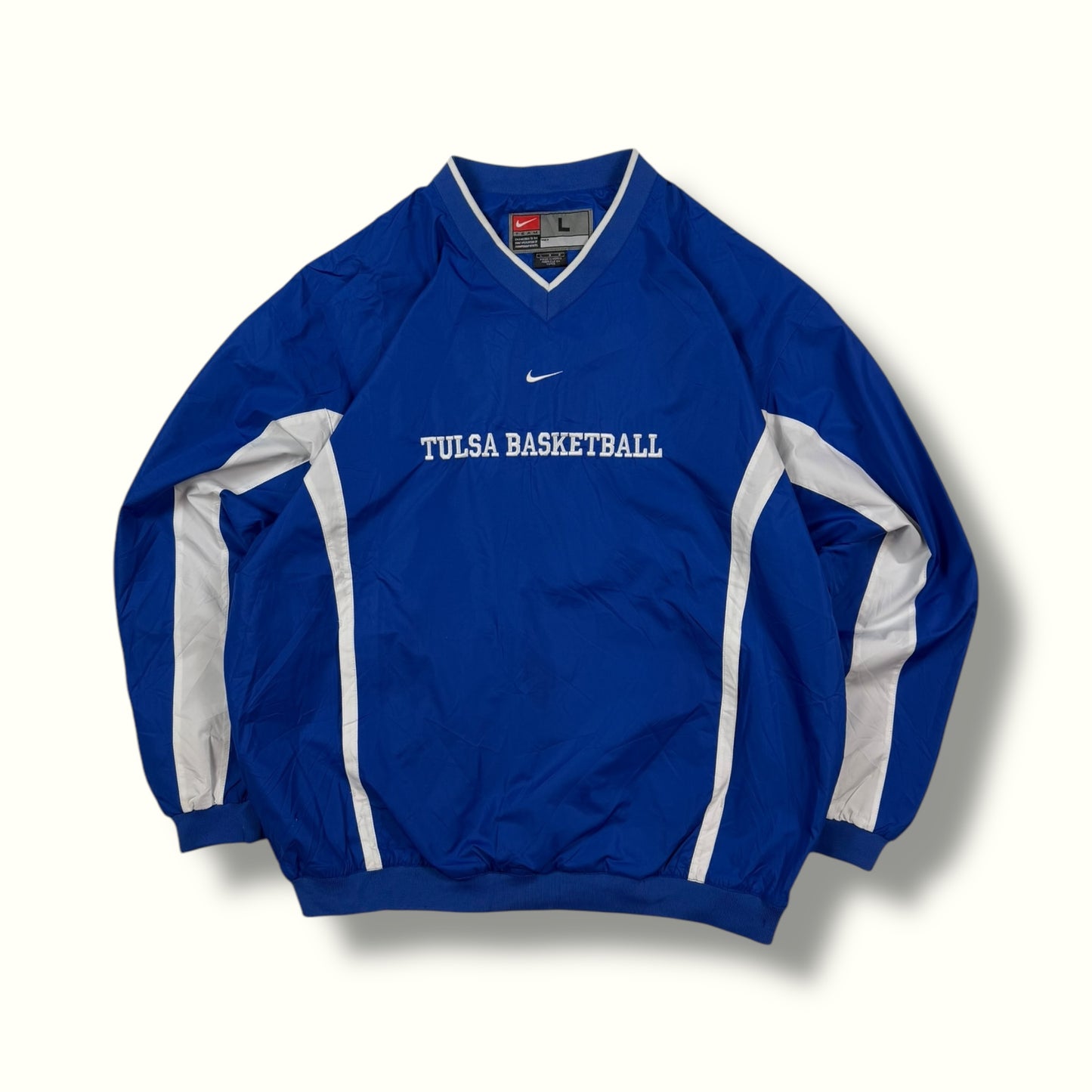 Vintage Nike Tulsa basketball centre swoosh windbreaker (L)