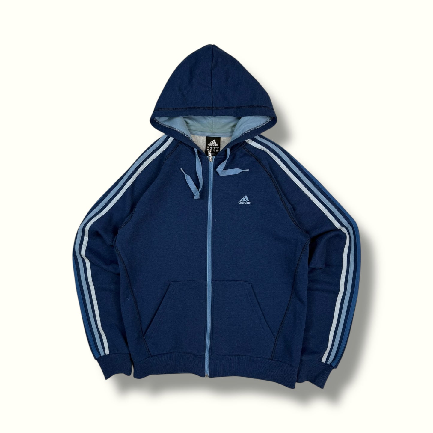 Adidas zip up hoodie (M)