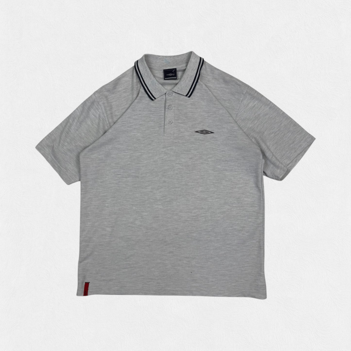 Vintage Umbro small logo polo shirt (L)