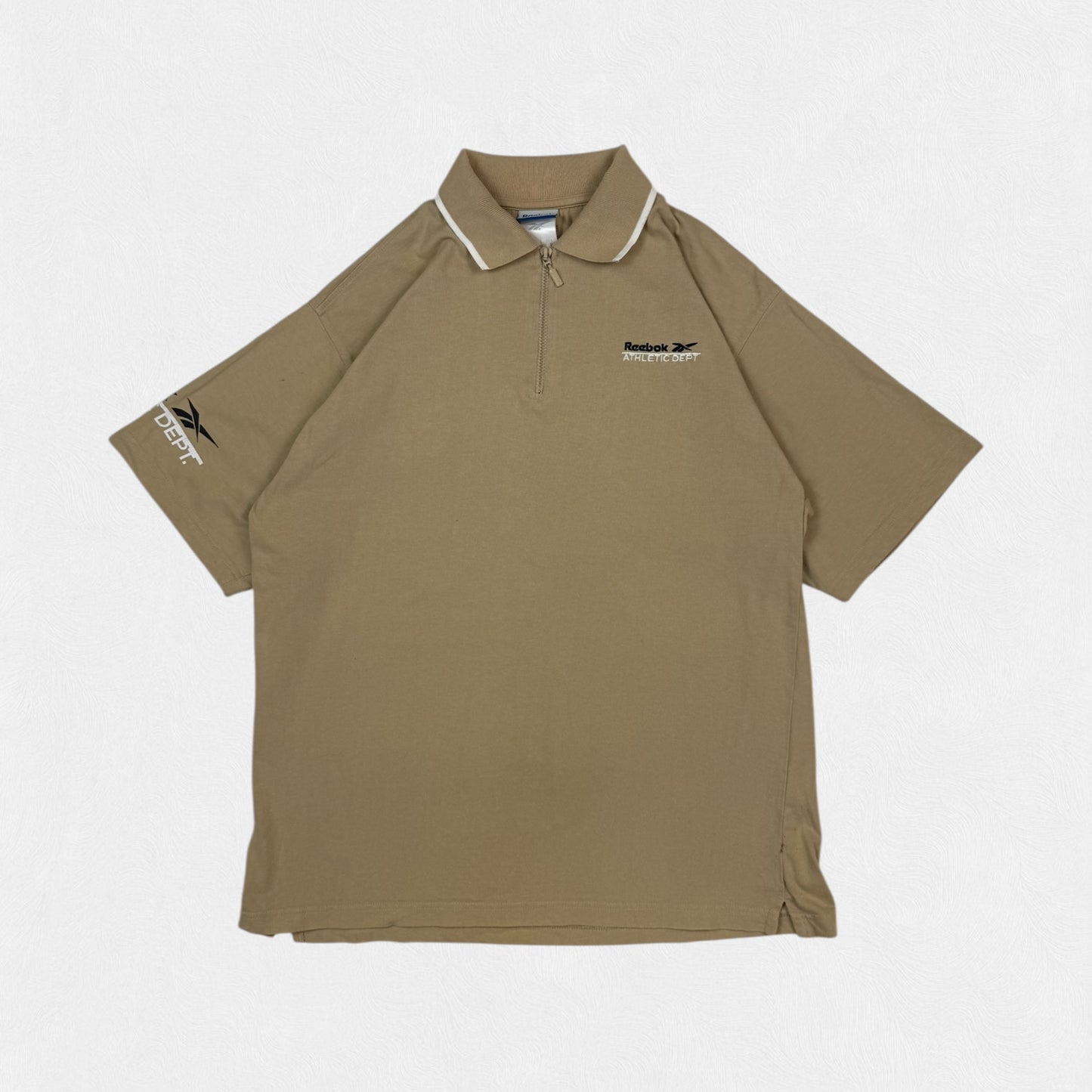 Vintage Reebok athletic dept polo shirt (L)